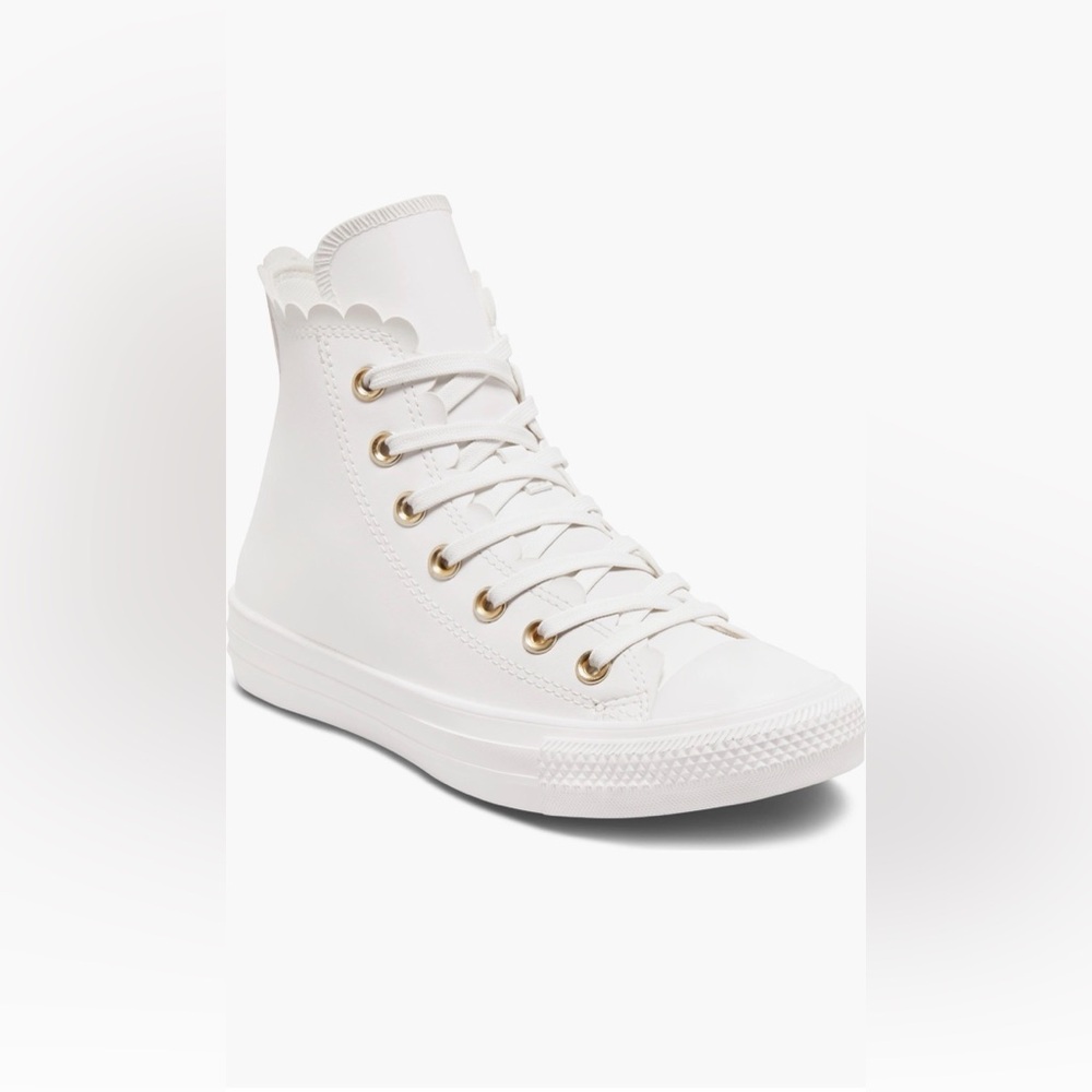 Converse Chuck Taylor All Star Scalloped High Top Sneakers